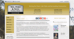 Desktop Screenshot of mlfordsons.com